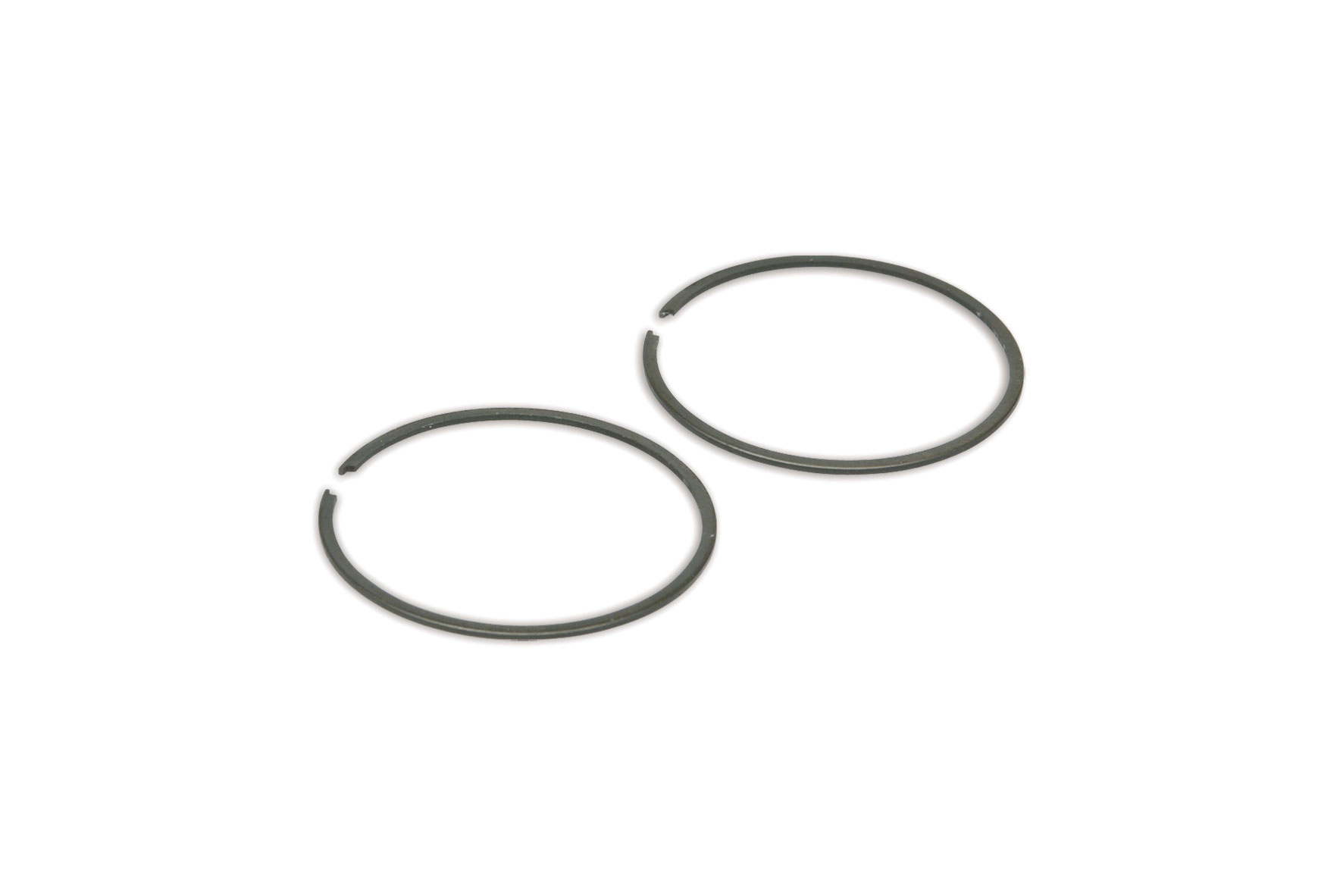Malossi 2 piston rings D.45.5x1.2 semi-trapezoidal